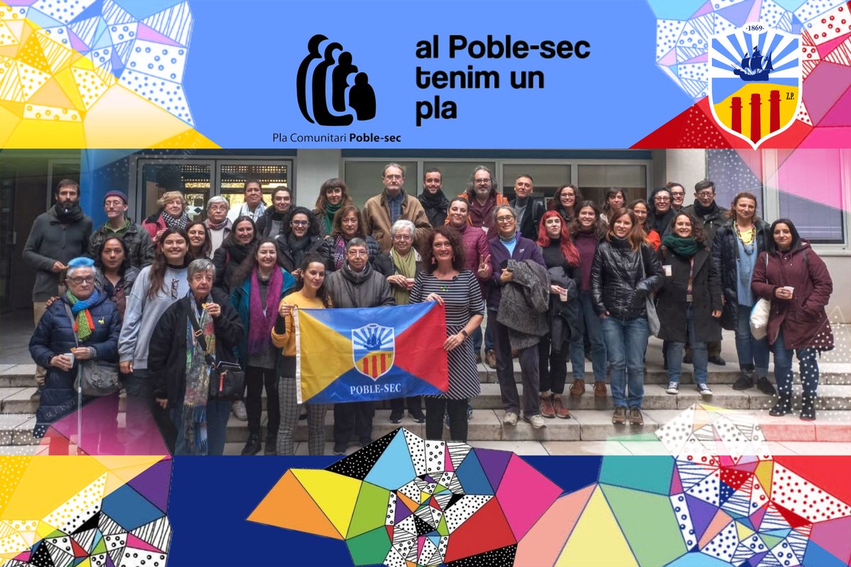 poblesequi's tweet photo. No ens cansarem de felicitar a la gent del Pla Comunitari del Poble-sec per la feinada imprescindible. Bon Nadal, felicitats i abraçades a totes!!! 😍🅾️🅿️💙 #Poblesec #PlaComunitari #OrgullPoblesequi https://t.co/engZyJ45VE