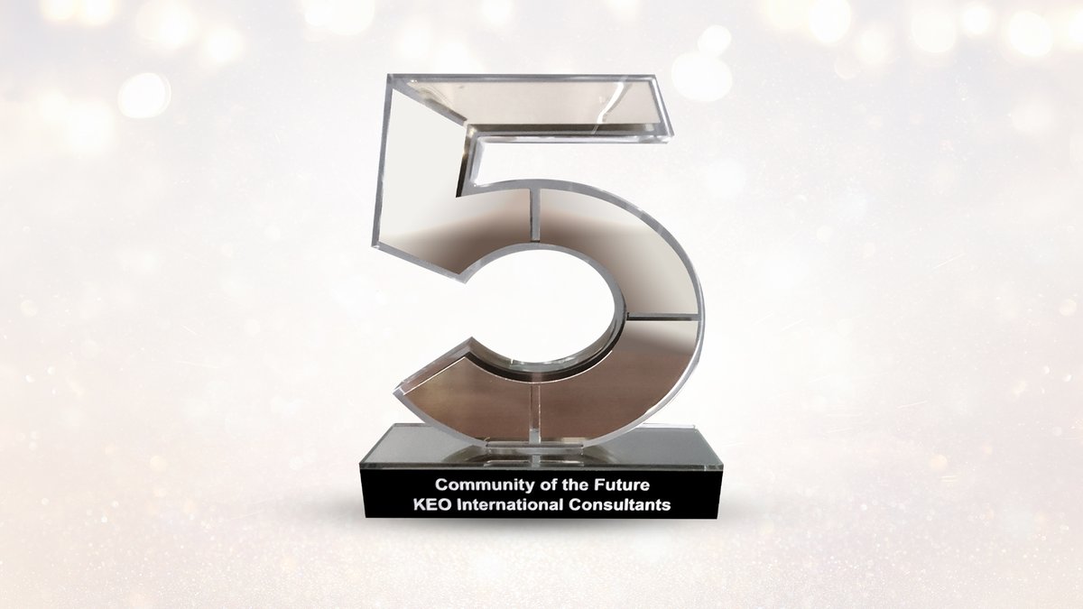 keo_group's tweet photo. We are delighted to have won the Community of the Future award at the Big 5 Construction Impact Awards for our work on Masdar Central Park.
Even better was to share the moment with some of the Masdar team. Congratulations to everybody involved.
#Big5ImpactAwards #GoKEO https://t.co/SbMd5xfEn7