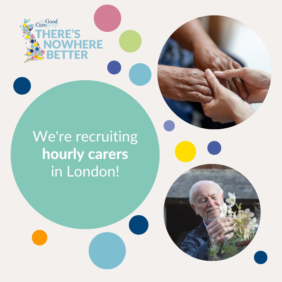 JobsTgcg's tweet photo. Working as a Professional #HourlyCarer, you’ll make a genuine difference to the lives of the people you support. This isn’t just work; it’s life-changing work. 
 
If you have a desire to make a positive difference, email us today: hourlycare@thegoodcaregroup.com

#LondonJobs https://t.co/HUtns7T1Sd