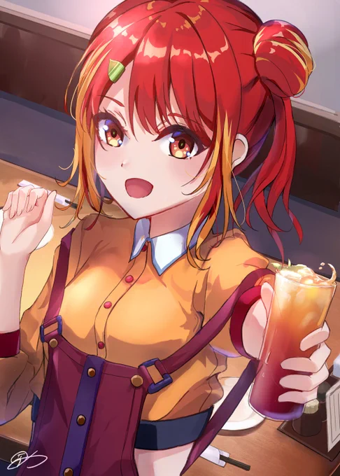 カシスオレンジちゃん#オリジナルキャラクター 