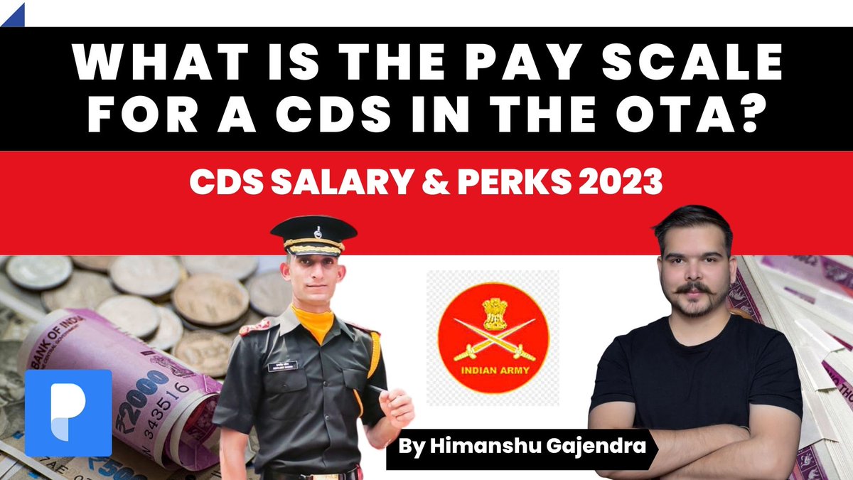 prepp_in's tweet image. CDS Salary and Perks 2023: Watch here
#prepp #cdssalary
youtu.be/chsCRf5-Meg