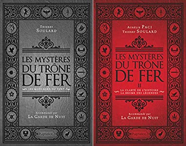 ThierrySoulard's tweet photo. Si vous cherchez un cadeau de Noël, ces deux livres sont toujours dispos dans toutes les bonnes librairies, ils sont indépendants l'un de l'autre, et ils font de splendides cadeaux pour les fans d' #ASOIAF / du #TronedeFer / de #GameOfThrones / de #HouseOfTheDragon 😉 https://t.co/983IKB0idb