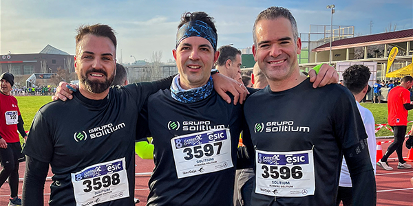 gruposolitium's tweet photo. 🏃💪 Ayer tuvimos representación de #GrupoSolitium en la #CarreraESIC, con un equipazo de primer nivel. ¡Enhorabuena, campeones! 🏆🔥 https://t.co/eyCoMBWok3