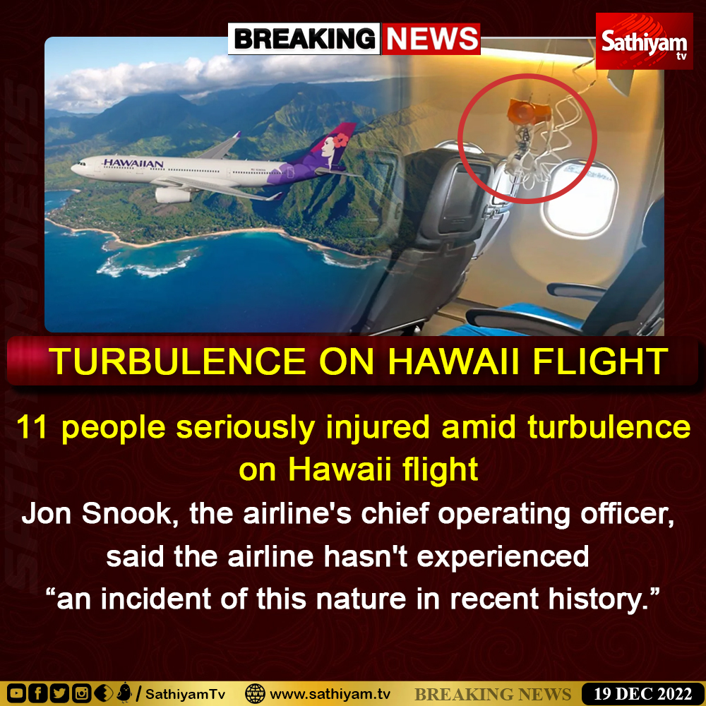 sathiyamnews's tweet photo. #sathiyamtv #sathiyamnews #TURBULENCE #hawaiiflight https://t.co/xpoP3UEIxB