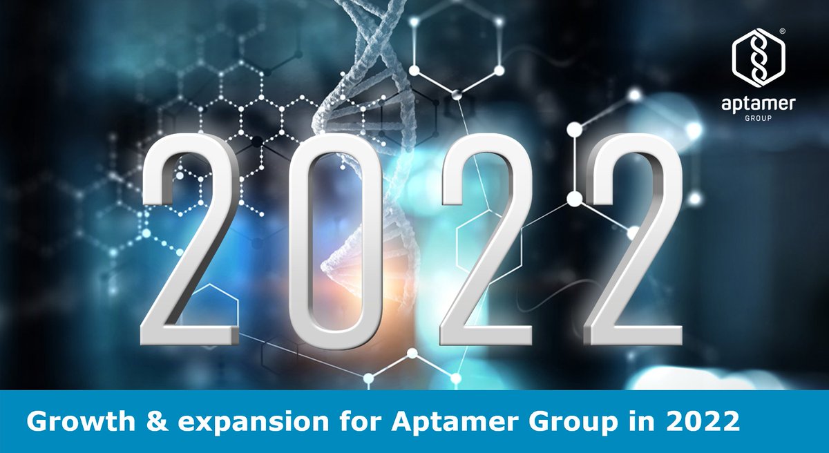 AptamerGroup's tweet photo. 2022 has been a busy year at Aptamer Group, from a new purpose-built home to a host of new projects. Find out what we got up to in 2022 and some of our major highlights in the Aptamer Group annual wrap. https://t.co/bqlPAOqHOu https://t.co/2DpVB5s4iM