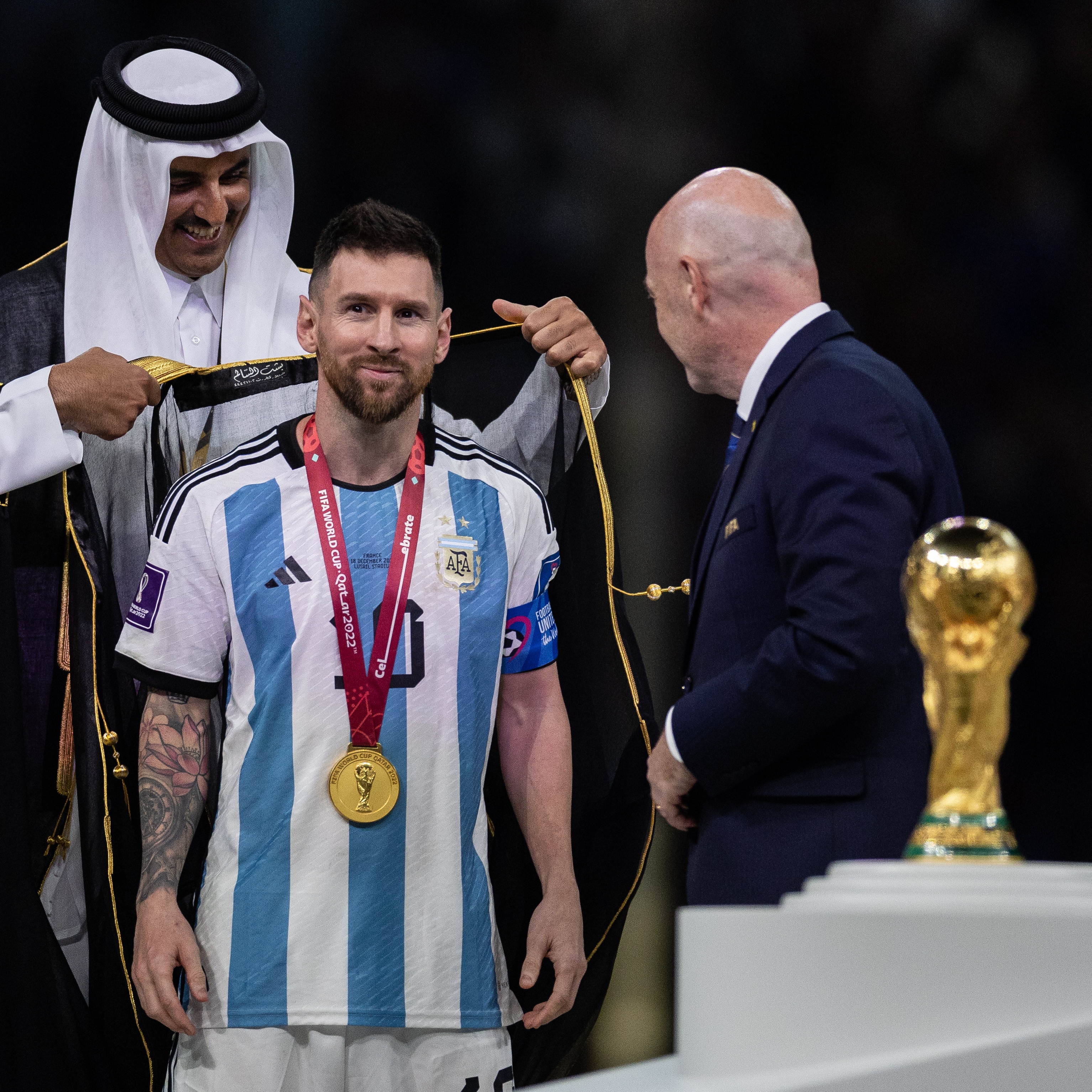 FIFA World Cup on X: The #FIFAWorldCup Champions club has a glorious new  entrant 🇦🇷 🏆 Lionel Messi's Argentina!  / X