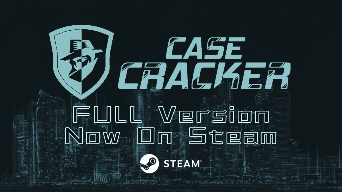 IndieArk_Games's tweet photo. 🥳The FULL version of CaseCracker is already released!
The full version fully supports English and will throw players into a seemingly peaceful, but dangerous game world.🧐
Steam LINK in reply‼️There is a 20% off discount, only $7.92 after the deal!
#CaseCracker #indiegame https://t.co/EuB60xRJMv