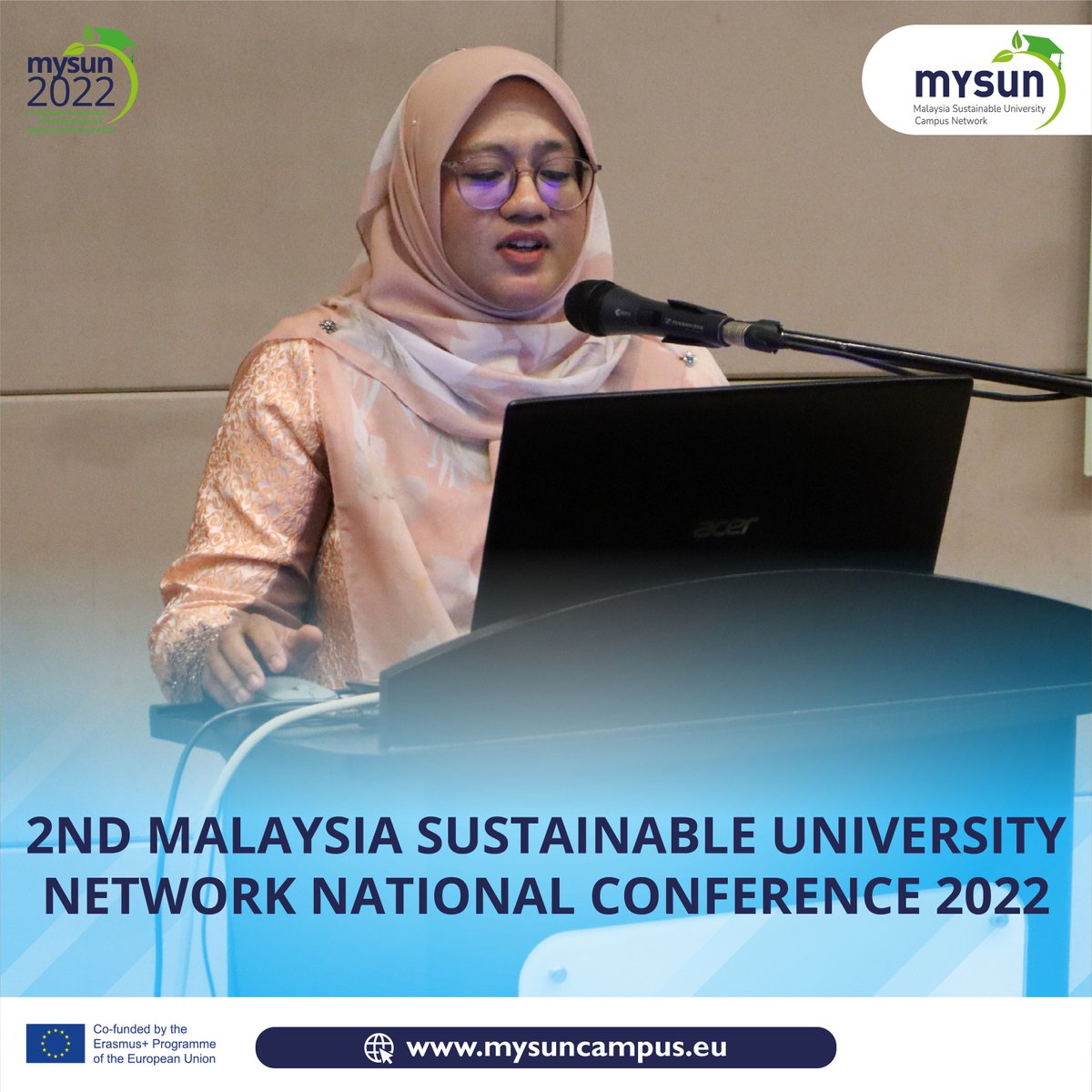 mysuncampus's tweet photo. DAY 2: 2nd Malaysia Sustainable University Network National Conference 2022

MYSUN Showcase (Hybrid)

#mysun2022 #MYSUNcampus #ErasmusPlusCBHE #ErasmusPlus #SustainableCampus https://t.co/vzGkep78E8