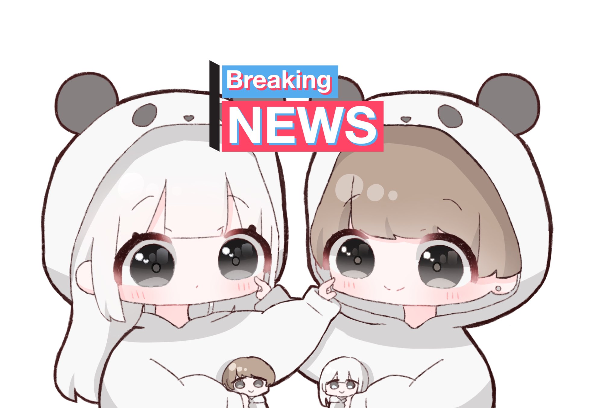 『仲良し』イラストオーダー イラストオーダー アイコン依頼 ペアアイコン お気軽にメッセージ下さい