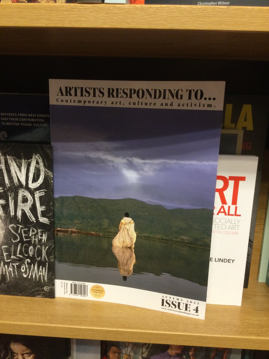 FiveLeavesBooks's tweet photo. Now stocked here - Artists Responding To...Contemporary Art, Culture and Activism Issue 4 #art #activism https://t.co/9feFONuS2z
