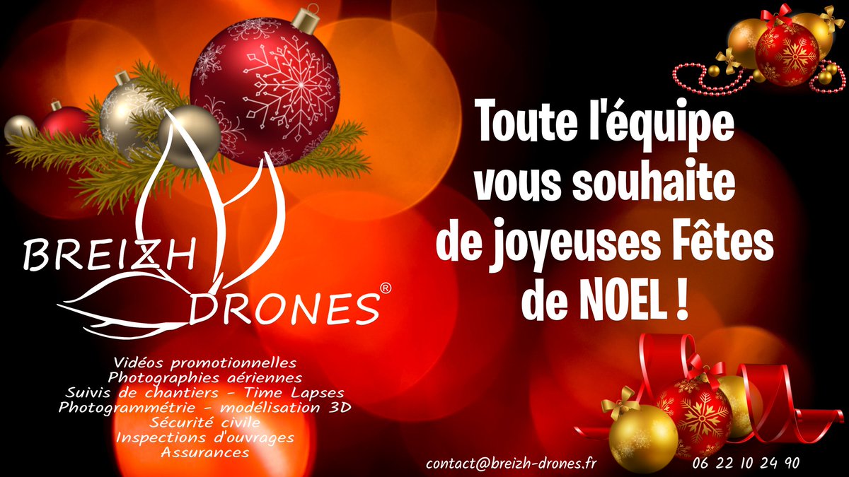 breizh_drones's tweet photo. Joyeuses fêtes de Noël !🎄 🎅 https://t.co/kUqoQ6Ymkw