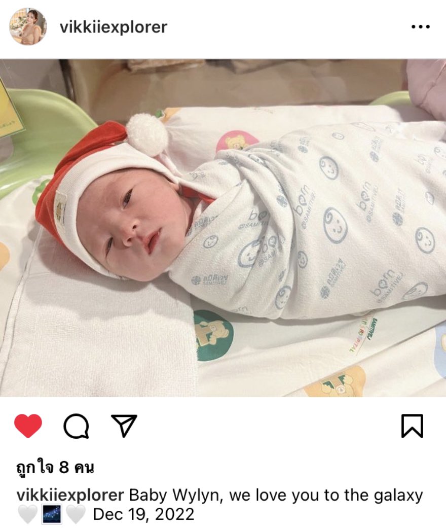 weirygood's tweet photo. หลงรักหนูจังเลยลูกกกกกกก ของขวัญของป๊ากับมี้แถมเป็นของขวัญให้พี่ๆด้วย เติบโตไปด้วยกันนะ👧🏻🤍

#เวียร์วิกกี้ #เวียร์ศุกลวัฒน์ #babywylyn https://t.co/38r41KQJ1T
