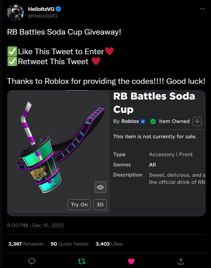 dragonswrath7's tweet photo. @HelloItsVG i need the code plss https://t.co/IhtSNcNwv9