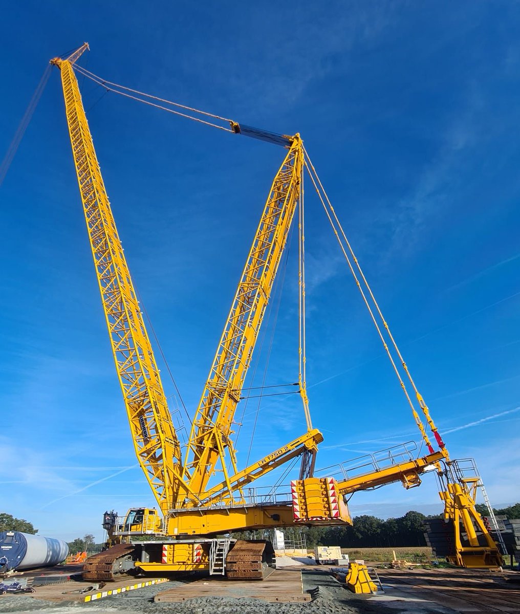 DRSCranesSrl's tweet photo. Here we go! #Liebherr LR 1750/2SX just delivered to Morocco! A big thank you to everyone involved! https://t.co/AxwwWsEkM8