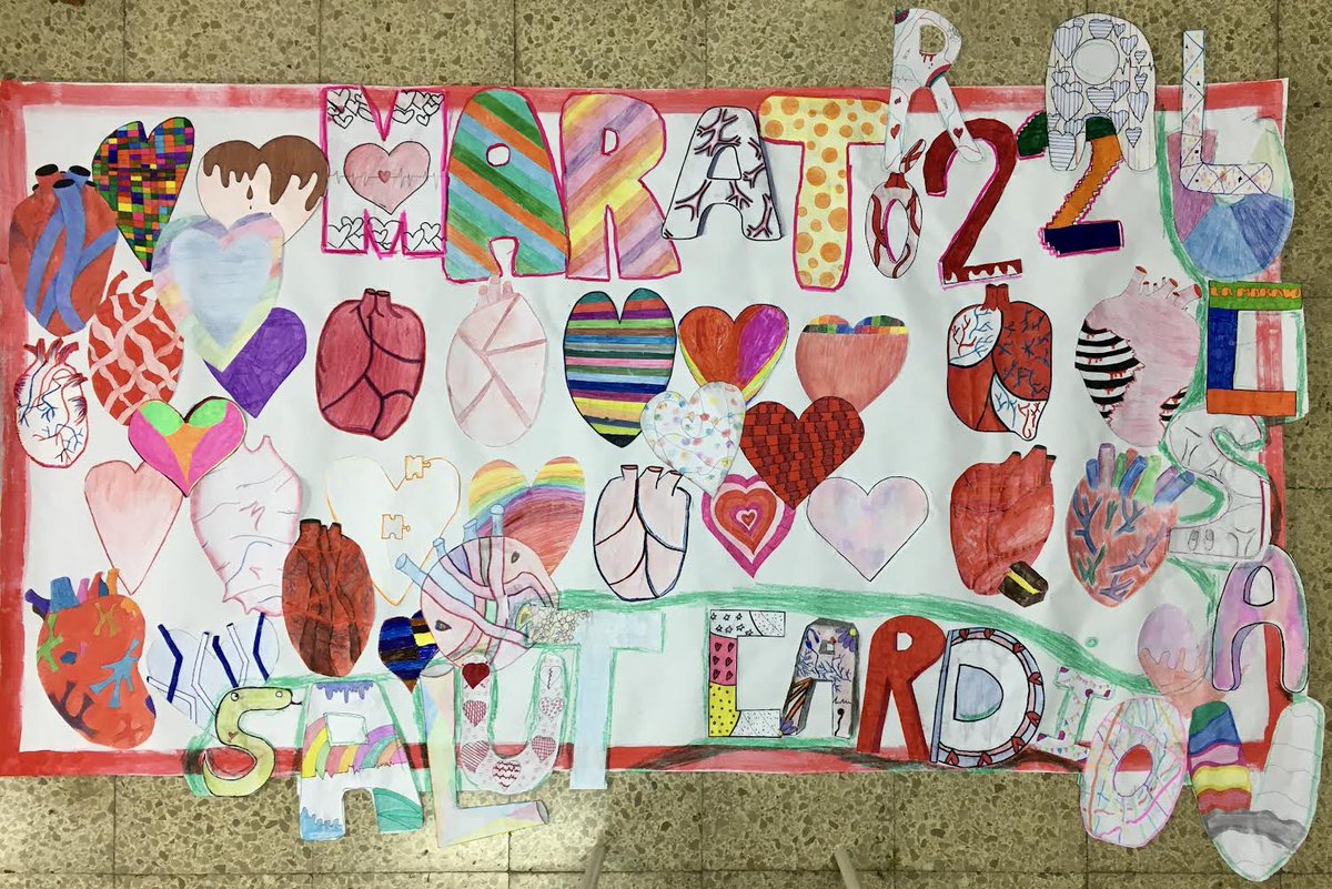 VedrunaGirona's tweet photo. L’alumnat de 1r Eso hem participat a #PintaLaMarató2022 creant, reflexionant, aprenent i solidaritzant-nos amb la salut Cardiovascular. #LaMaratóSempreBatega. Moltes gràcies @la_marato ❤️
#VisualiPlastica #ArtEducation #decididament #escolacompromesa #intensament @VedrunaCat https://t.co/yXHwaplMcd