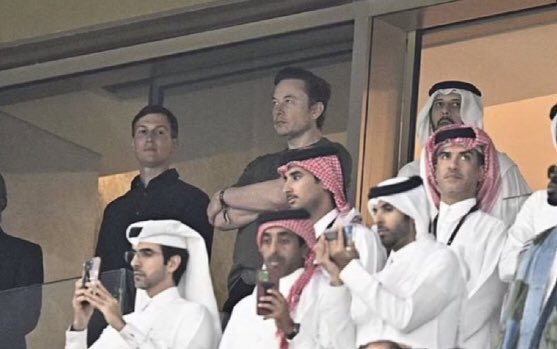 Na guck mal an, wer da gemeinsam beim Fußball-WM-Finale ist.