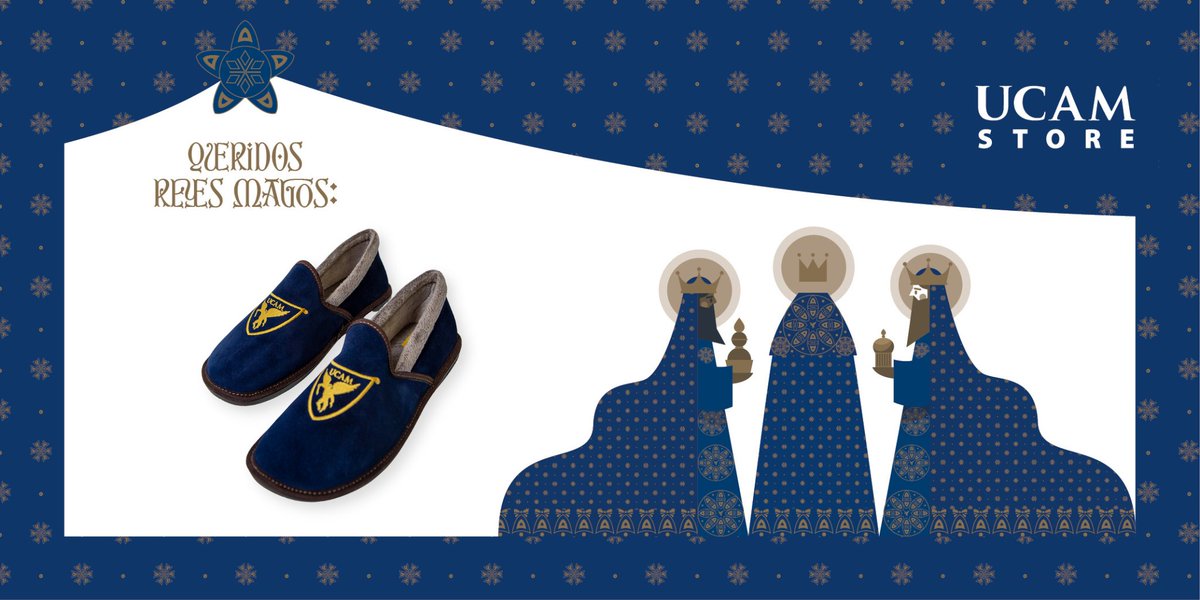 UCAM_Store's tweet photo. 👑¡Prepara tu carta a los #ReyesMagos con nosotros!
Esta navidad disfruta del calor y la comodidad en casa ➡️https://t.co/sXnjwIQEVI
#UCAMStore #ProductoUCAM
🐪🐪🐪 https://t.co/cOkIPvjNwq