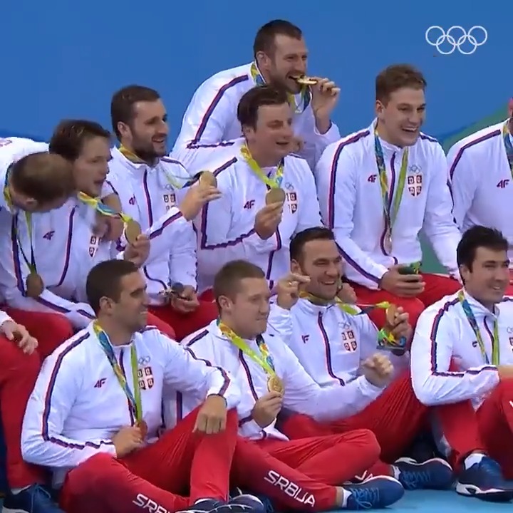 Beating the reigning Olympic champions for gold! 🤽‍♂️ Throwback to this epic gold medal clash