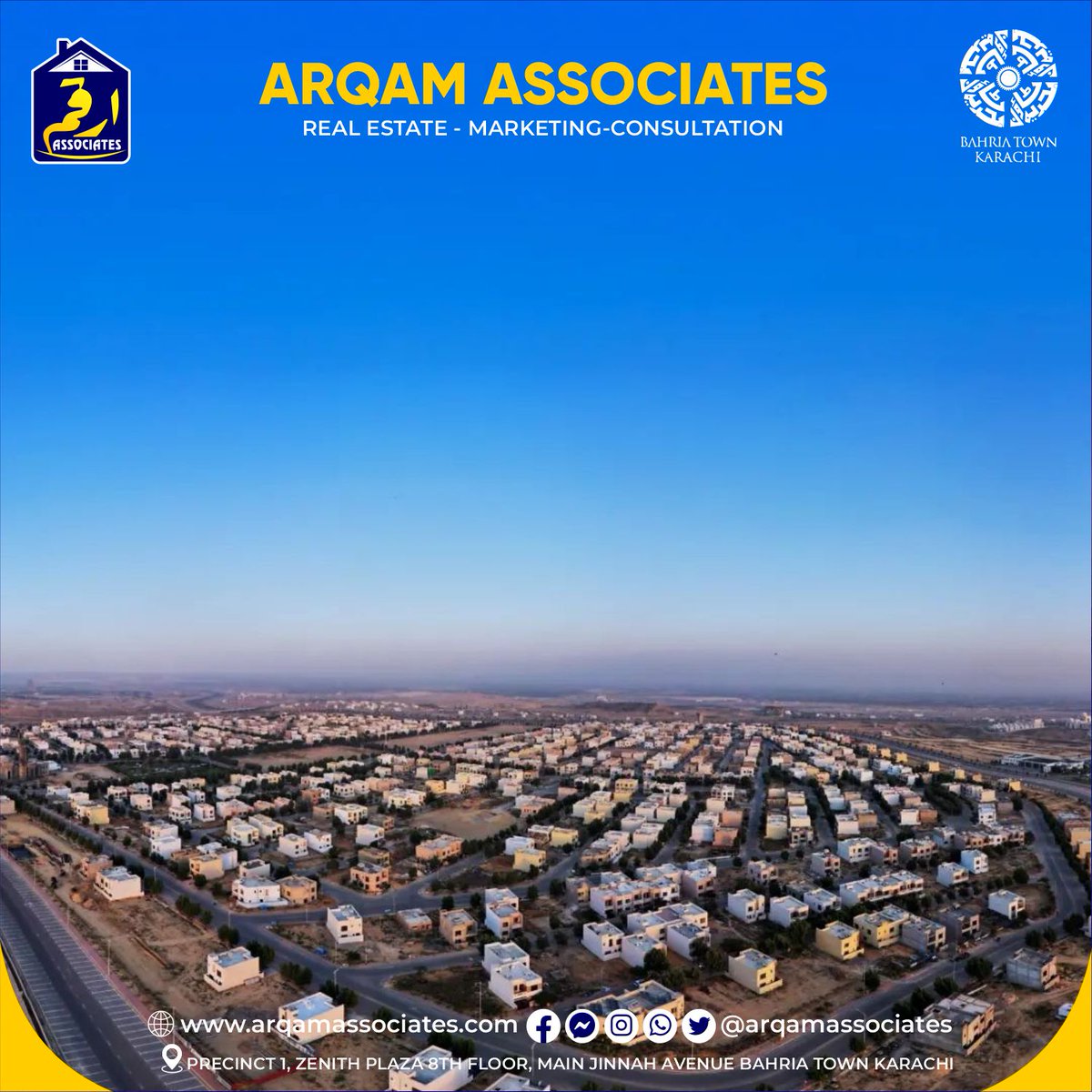 arqamassociate's tweet photo. 𝐌𝐨𝐝𝐞𝐫𝐧 𝐭𝐫𝐞𝐧𝐝𝐬 𝐢𝐧 𝐜𝐨𝐦𝐦𝐮𝐧𝐢𝐭𝐲 𝐥𝐢𝐟𝐞𝐬𝐭𝐲𝐥𝐞. 𝐁𝐚𝐡𝐫𝐢𝐚 𝐓𝐨𝐰𝐧 𝐊𝐚𝐫𝐚𝐜𝐡𝐢.
#ArqamAssociates #teamArqam #BahriaTownKarachi #realestate #Investment
#BahriaTownKarachi #CityOfTomorrow #ModernCommunity #StateOfTheArtInfrastructure #LatestAmenities https://t.co/8DdKOL3EEB
