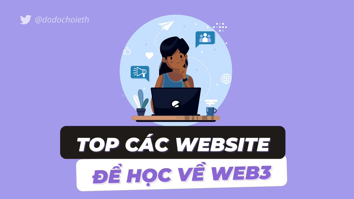 Mặc dù ở Việt Nam chưa chú trọng đến việc đào tạo nhân sự chất lượng cho mảng #Web3 nhưng ở nước ngoài thì họ đã bắt đầu... 

Dưới đây là các website học về Web3 mình nghiên cứu và tổng hợp lại cho các bạn 👇