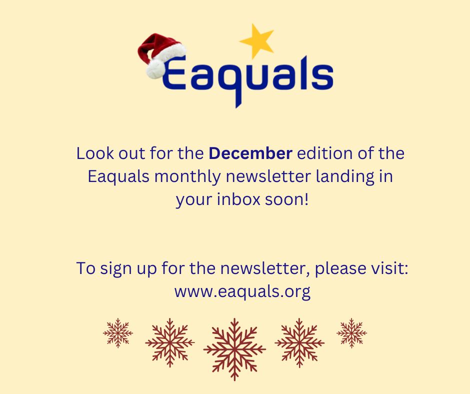 Eaquals's tweet photo. The last #Eaqualsnewsletter for 2022 is in your mailboxes! ๐คฉ
#AccreditedMembers shared their #Christmasfun & participated in our #Christmascompetition #DontBeShyBeAStar. Others had a reason to celebrate...but we don't want to spoil the fun๐คญ
#newsletter #Eaqualsmembers https://t.co/TsWcoTMfwu