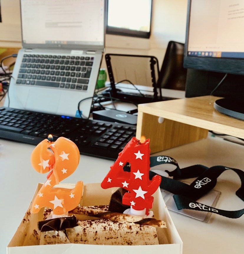 Extia_Worldwide's tweet photo. Here is the attention Romane, Recruiter at #Extia Ingénierie received for her birthday!
And you, how do you celebrate birthdays at work? 🎂 https://t.co/2TQnRi2EYT