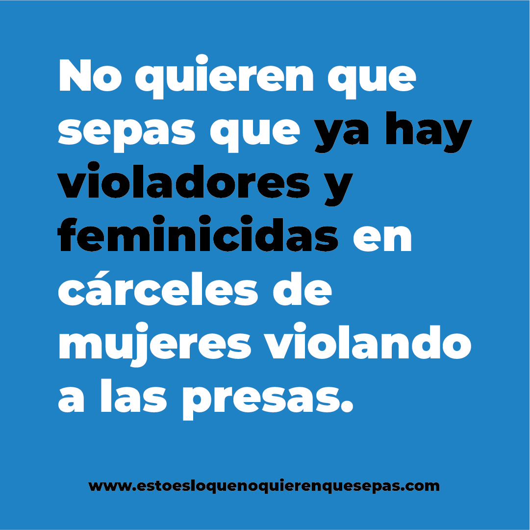 No quieren que sepas lo que pasa cuando dejas que los hombres entren en los espacios seguros de las mujeres.
#EstoEsLoQueNoQuierenQueSepas
