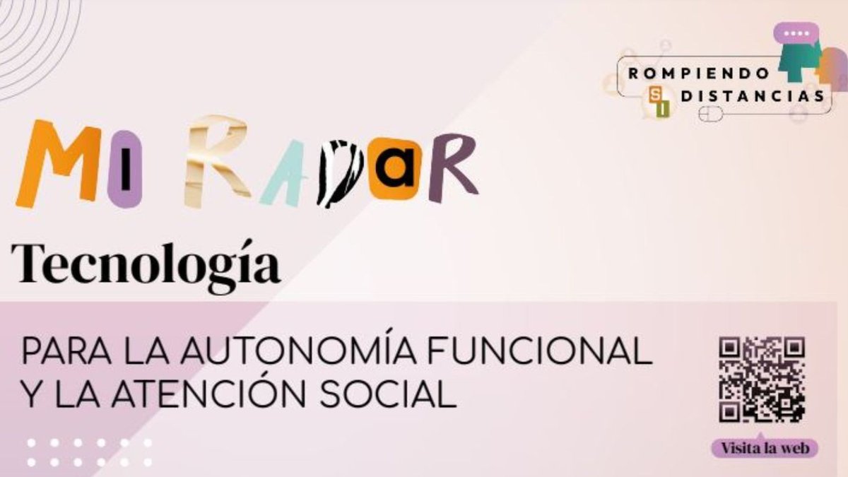 SolidaridadIn's tweet photo. Hemos desarrollado a través de #MiRadar un #catálogodigital para #personasmayores que facilita conocer las nuevas tecnologías para mejorar su #salud, #autonomíapersonal, #capacidadescognitivas. #formación y uso de #TICs. @MsocialGob
Descárgalo en: https://t.co/NPzAjJ8oDk https://t.co/3f1x9pDX21
