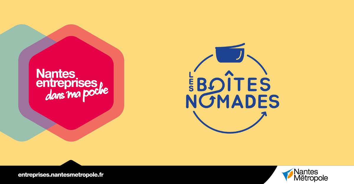 🏆 L’association « Les Boîtes Nomades » lauréate du Prix de l’innovation sociale 2022
#ESS @Ecossolies

♻️ Zéro pollution plastique
🥡 Boites consignés
🚴‍♀️ Livraison aux entreprises

entreprises.nantesmetropole.fr/home/actualite…
