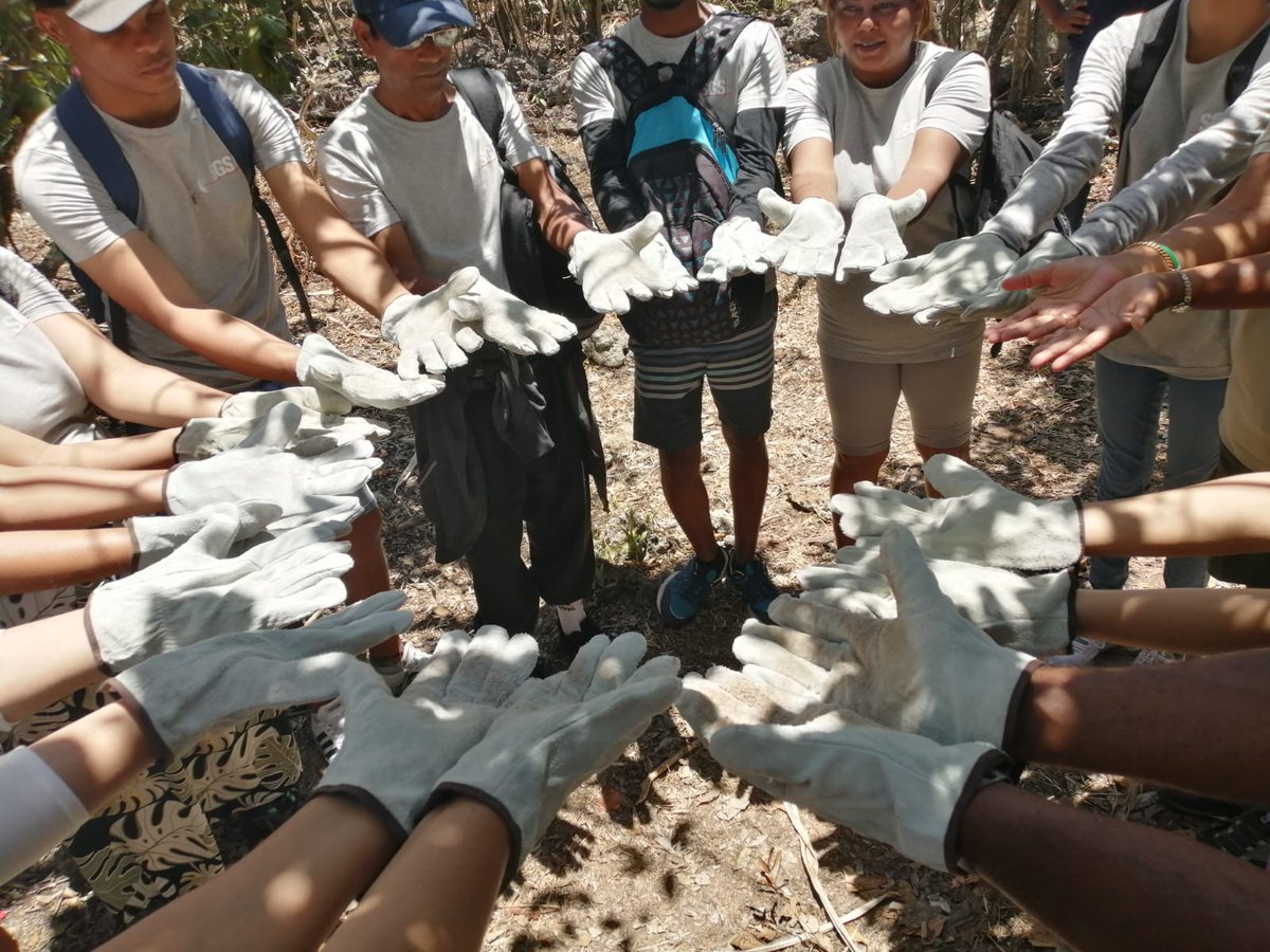 Our team in #Mauritius had a great time at Ile aux Aigrettes and Petrin discovering the amazing #conservation &amp; preservation work done by the #MauritianWildlifeFoundation.