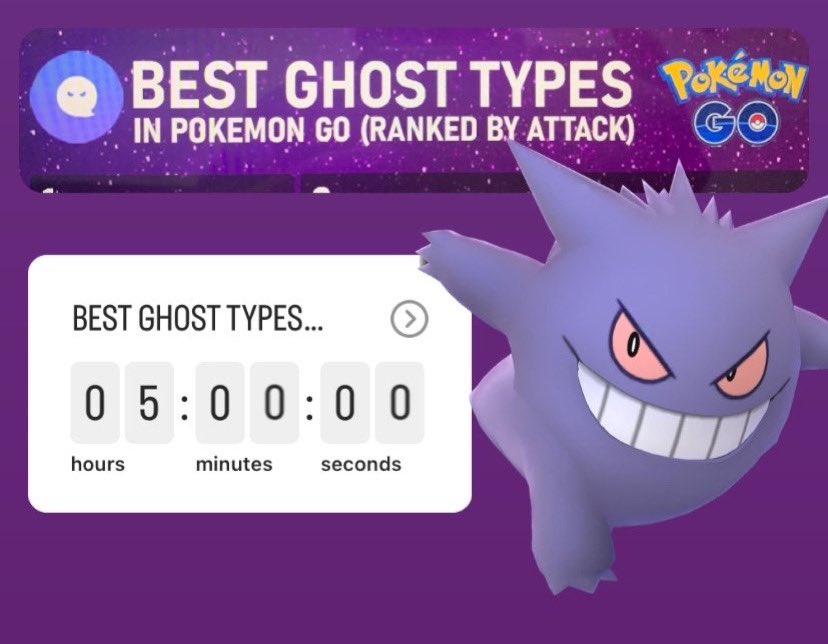 5 Best Ghost-Type Pokemon in Pokemon GO