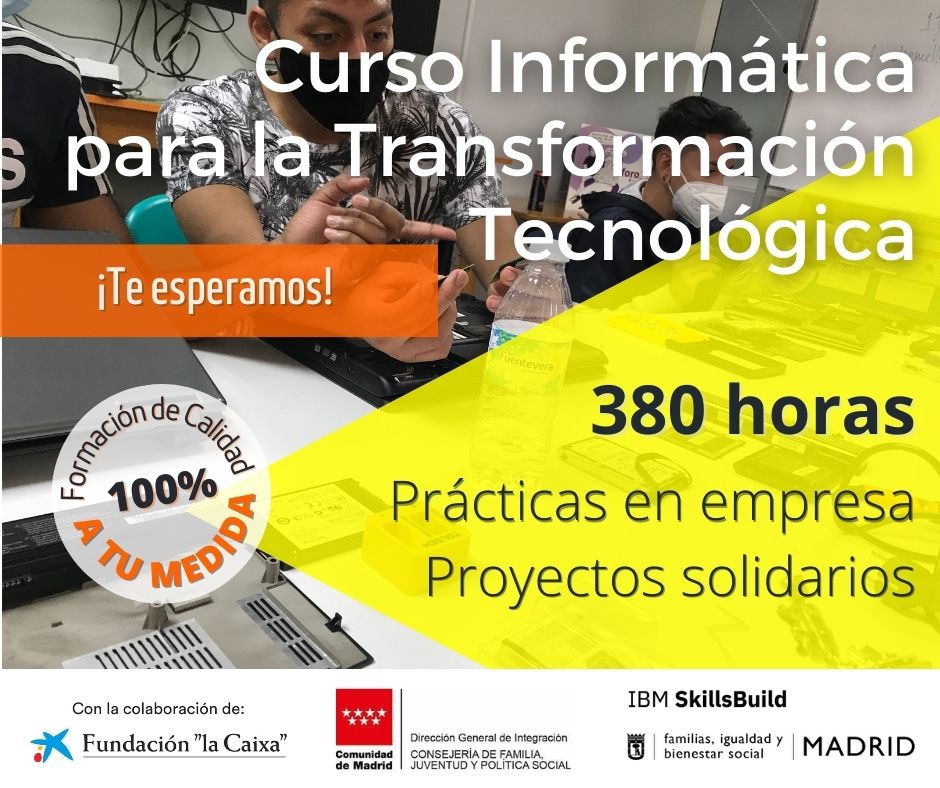 En la #EscuelaCapacitacionLaboral iniciamos el 9 de enero

📢 ¡¡¡Matricúlate ya!!!!
✅Comercio
✅Informática 

⏰ 9:30 en Sede, calle Javier de Miguel, 92

✅Carpintería

⏰15:00 en Taller Iroko,  calle Torre de Don Miguel 

Contacto
📩 ecl.educadoras@lakalle.org
¡Te esperamos!