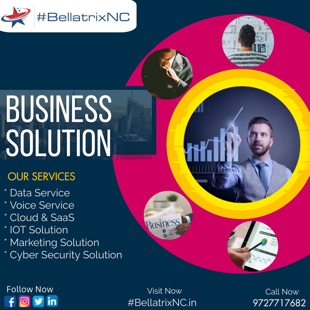 bellatrixnc's tweet photo. BellatrixNC is providing 360-degree telecom services to the Corporates.
For more detail please visit us at https://t.co/BjOOtyGyyn.
#bellatrixnc #Bellatrix #telecoms #dataservice #voiceservice #cloudandSaas #iotsolutions #Iot  #enterprisemobility #BNC #itsolutions https://t.co/KN82QUFtRK