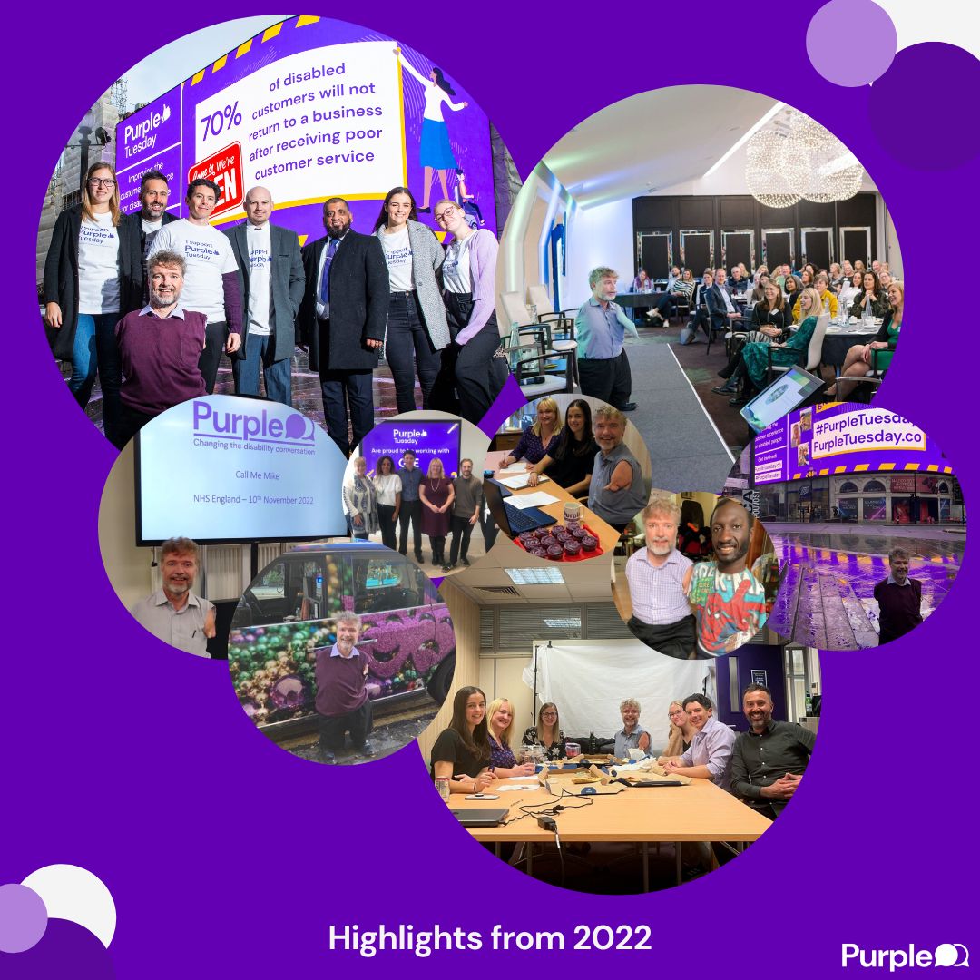 wearepurpleorg's tweet photo. As 2022 comes to a close, we thought we'd share just a few highlights from this year. https://t.co/jNLk0iKCtS