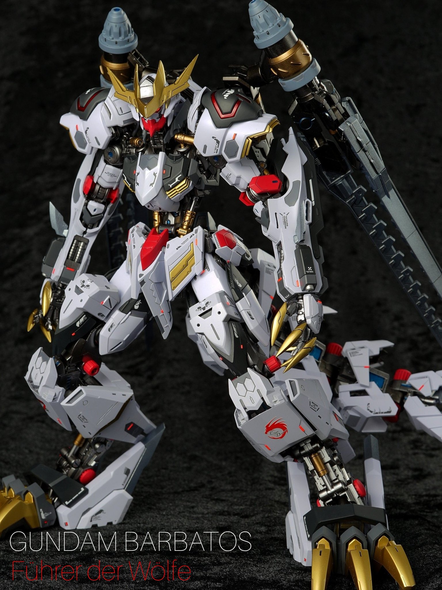 MGガンダムバルバトス 全塗装完成品 模型製作用品