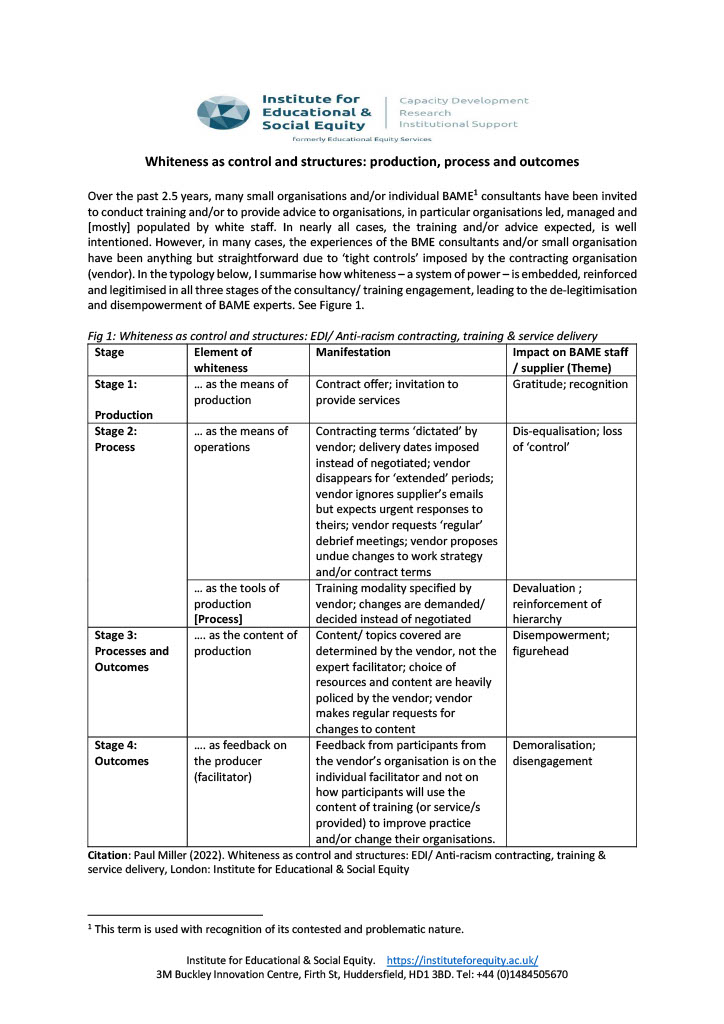 ojukomiller's tweet photo. What I hope will be some useful reflections. Let's dismantle systems of oppression and be careful not to replicate them, however inadvertent. @mrawolfe @Penny_Ten @jameslane41 @EdEqServices @LauraHAllain @AllanaG13 @Ethical_Leader @hannah3persaud @AspiringHeads @Ann_Palmer20 https://t.co/esBE61cKl6