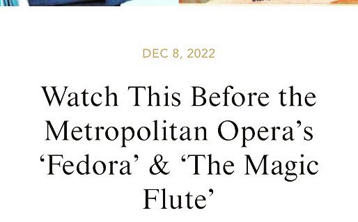 CharneRochford's tweet photo. Insanely happy memories - The Magic Flute film, 2006. Here director, Kenneth Branagh, expressing his true feelings on my last day of filming 😂
@OperawireNews rec this film before @MetOpera’s upcoming festive programme! 🧵 👇 https://t.co/gKztesaQOd