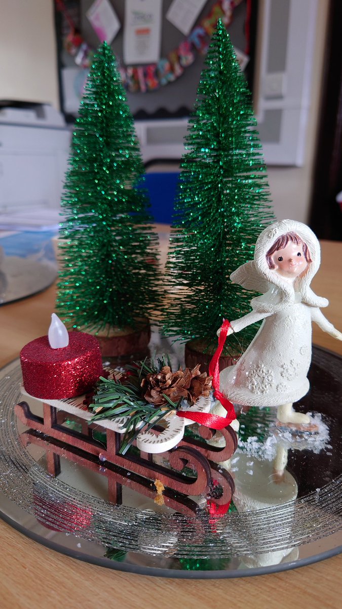 ALNteam_TCS's tweet photo. Today's #healthonthrshelf2022 challenge is to be creative and our fantastic Mrs Jackson has been a very busy elf creating these Christmas decorations. @TCS_Inclusion @TCS_HWB https://t.co/85e6M0yfeo
