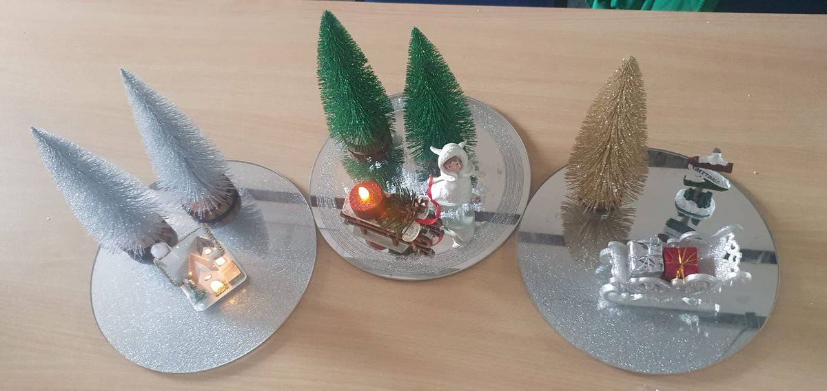 ALNteam_TCS's tweet photo. Today's #healthonthrshelf2022 challenge is to be creative and our fantastic Mrs Jackson has been a very busy elf creating these Christmas decorations. @TCS_Inclusion @TCS_HWB https://t.co/85e6M0yfeo