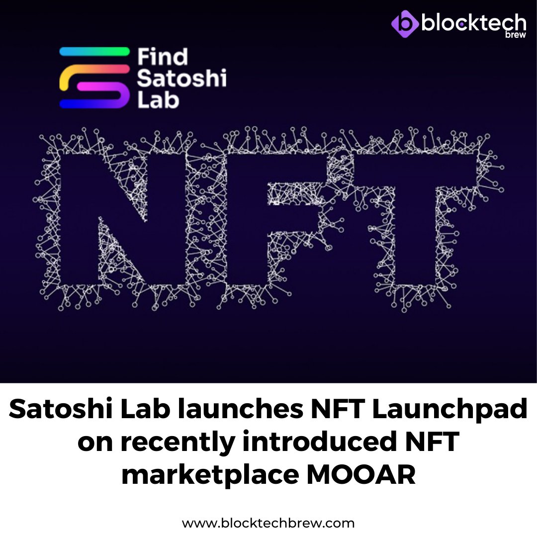 blocktechbrew's tweet photo. STEPN creator Find Satoshi Lab launches #NFT marketplace with greater rewards for artists
.
.
#Satoshi #SatoshiLab #Mooar #NFTMarketplace #Stepn #BlocktechBrew https://t.co/5Szp2gqgE3