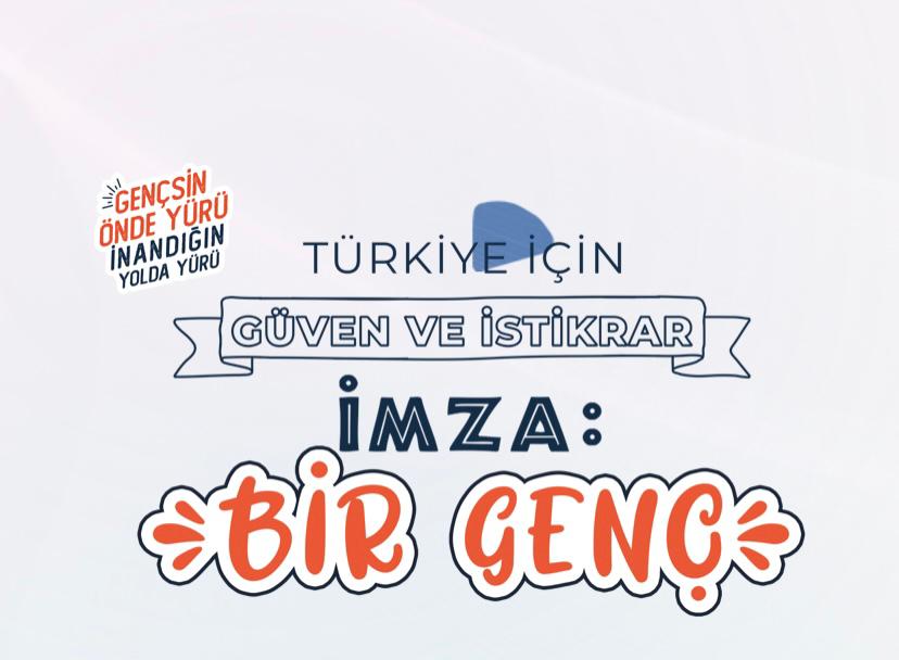 Kıymetli Genç Kardeşlerimiz;

2023 Hedeflerimize Cumhurbaşkanımız @RTErdogan liderliğinde kararlı adımlarla ilerlerken 💪🏻

Biz gençlerin yılı olan #TürkiyeYüzyılı inşasında 'bende yer almak' istiyorum diyorsan seni aramıza bekliyoruz👋🏻

🔗 imzabirgenc.com

#imzaBirGenç 😎