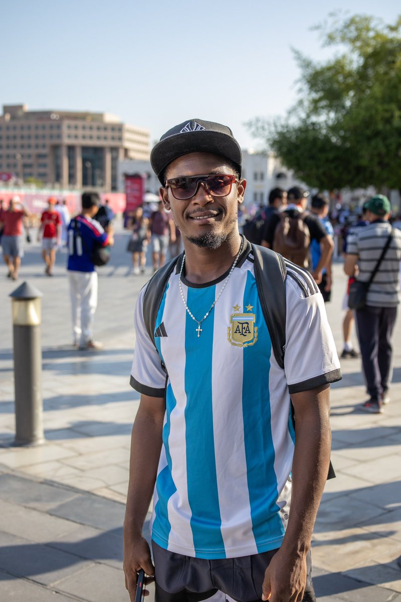 This brother from South Africa asked me to take a photo of him in Doha a couple of weeks ago. He gave me his email address but typed it wrong. I think he might want this photo so Twitter, do your thing