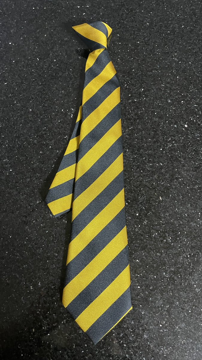 They’ve just changed the colour of my daughters school tie…looks like it’s time to change schools.