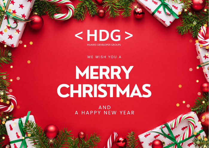 We wish you a Merry Christmas 🎄

Bonnes fêtes de fin d'année à toutes et à tous ! 🎁