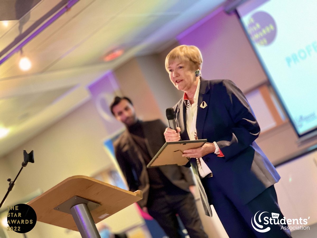 Our Principal and Vice Chancellor Prof. Pamela Gillies is stepping aside at the end of year after 17 years of leadership at GCU. Prof. Gillies was awarded with a well-deserved Honorary Life Membership to GCU Students’ Association. Read the nomination: bit.ly/3HN4XJc