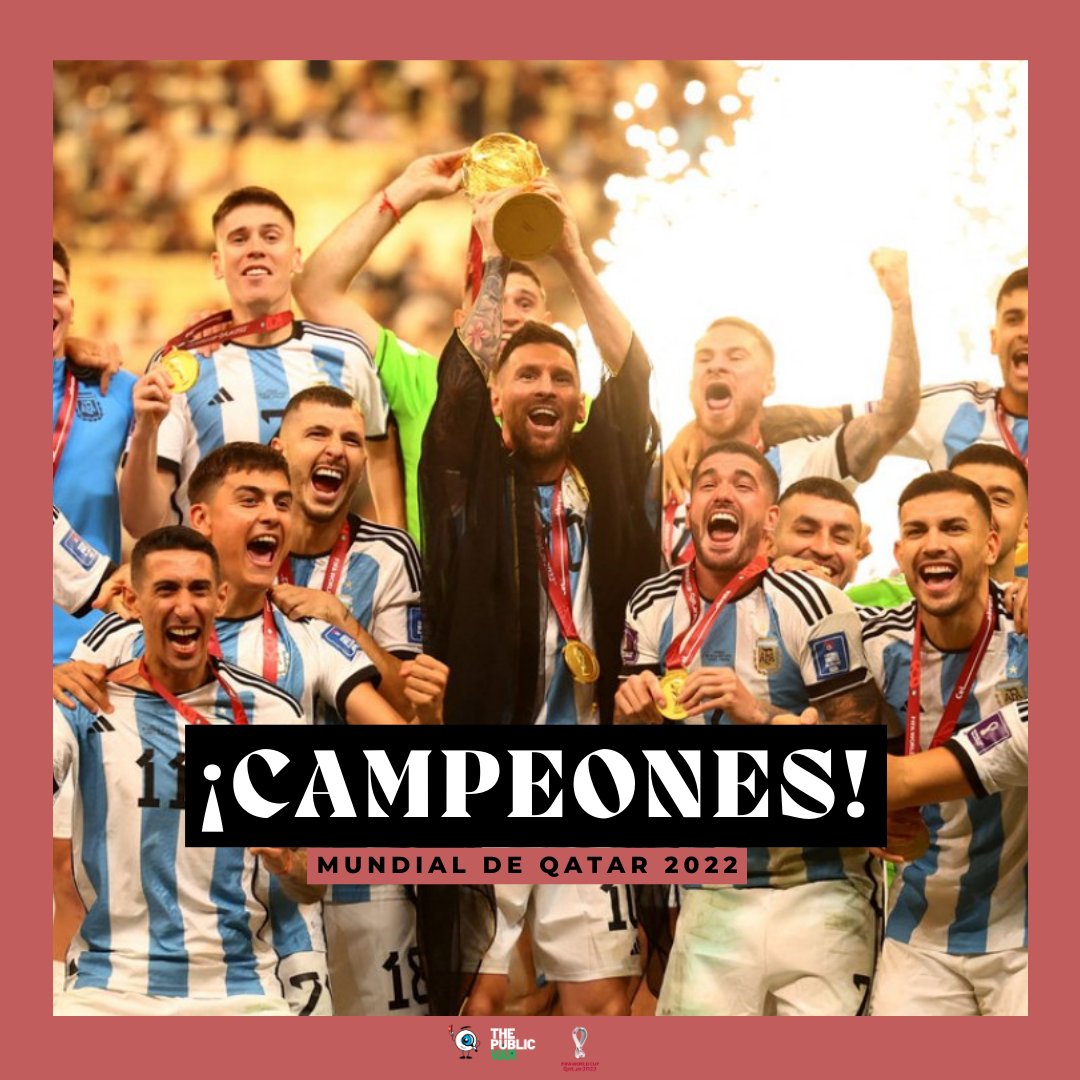 ¿Con resaca emocional tras lo de ayer🇦🇷? Lo sabemos. Pero el buen fútbol se cura con más fútbol… ¡Y en <a href="/thepublicvarapp/">Thepublicvar var</a> lo vas a encontrar!🙌🏻⚽️
¡Descárgate la app y participa en las competiciones! (link en la bio)

#argentina🇦🇷 #leomessi #mundial2022 #qatar🇶🇦 #WorldCupFinal