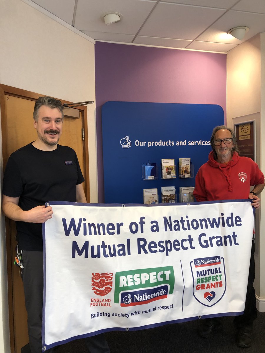 We are thrilled to share the news that we have successfully applied for a Nationwide Mutual Respect grant and have received funds of £1,000!  Thank you so much to the Nationwide for supporting clubs like ours. <a href="/AskNationwide/">Nationwide</a>
