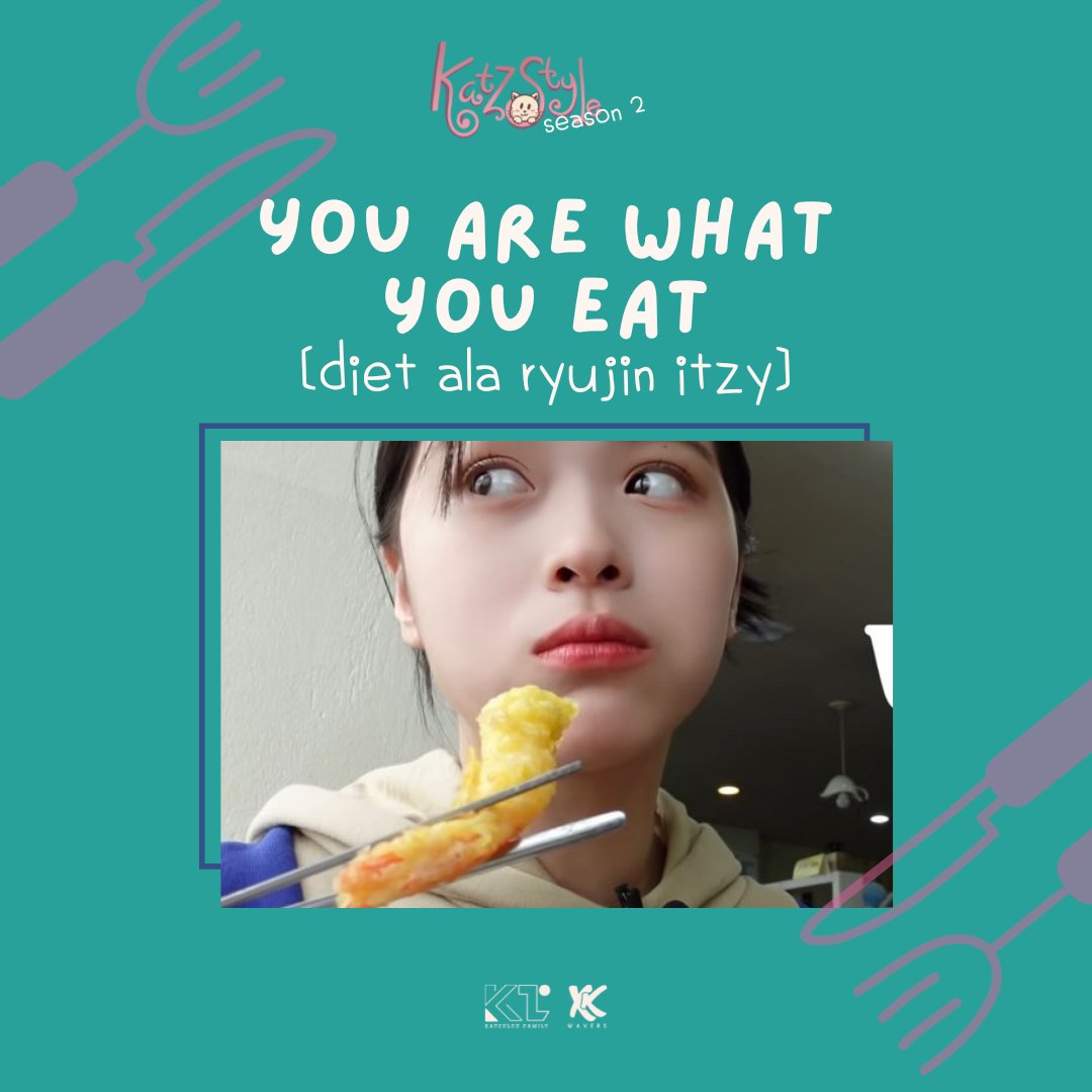 hoobaextudio's tweet photo. #katzeleefamily YOU ARE WHAT YOU EAT: DIET ALA RYUJIN ITZY

[KatzStyle S2]
Katzone-deul, ngerasa ga kalau kadang berat badan bisa jadi sumber masalah? 

#KTZ48 #KatzStyleS2 #YouAreWhatYouEat #ITZY #있지 #Ryujin #류진 #KTZ48JUMADILAWAL #KTZ48WORLDOMINATION #Xschool2022 #XKwavers https://t.co/hJDh2WTg2v
