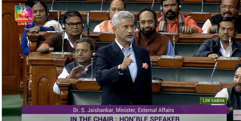 ANI's tweet photo. If we were indifferent to China then who sent the Indian Army to the border. If we were indifferent to China then why are we pressurising China for de-escalation and disengagement today? Why are we saying publicly that our relations are not normal?: EAM Dr S Jaishankar https://t.co/5rAqfQweR4