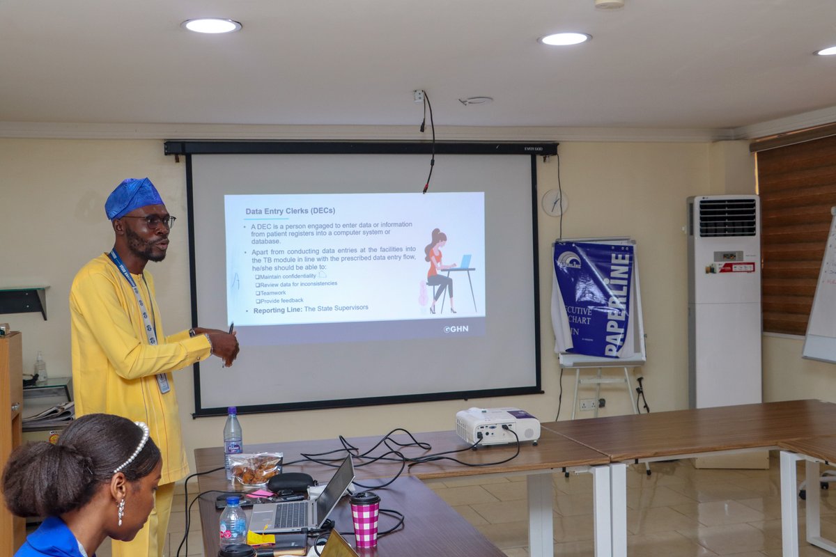 GGHNigeria's tweet photo. We trained newly recruited state supervisors for the @CDCFound funded Nigeria Preventing Occurrence of TB by Expanding Coverage of TPT among PLHIV (PROTECT) project. They will communicate the project's goals to partners, supervise data entries &amp; document all project activities. https://t.co/iPHj8veTOg